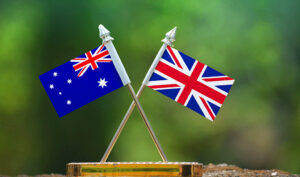 Australia UK Flags CANZUK