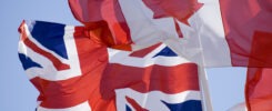 Canada UK Flags CANZUK