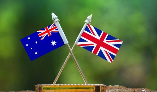 Australia UK Flags CANZUK